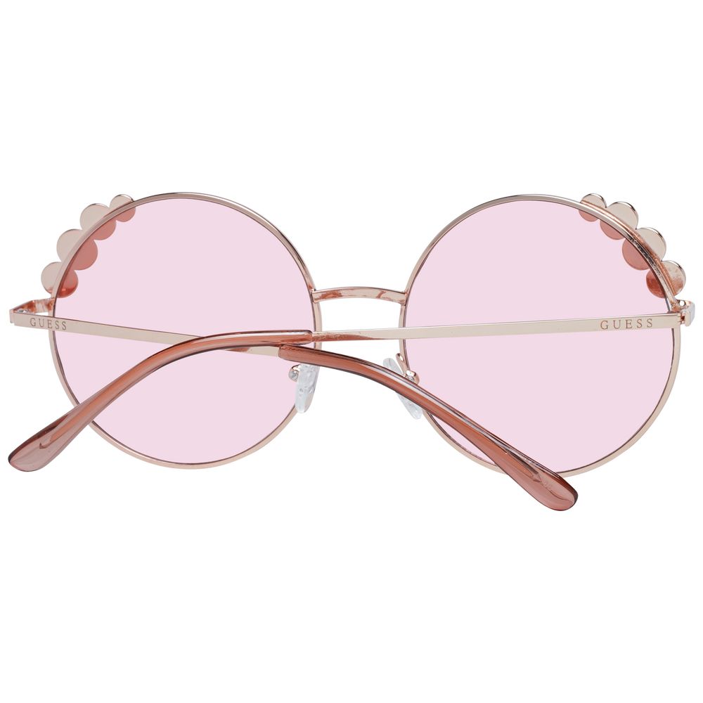 Guess Sonnenbrille aus Roségold-Metall